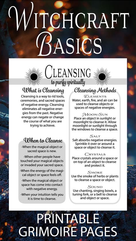 Witchcraft cleansing tablets